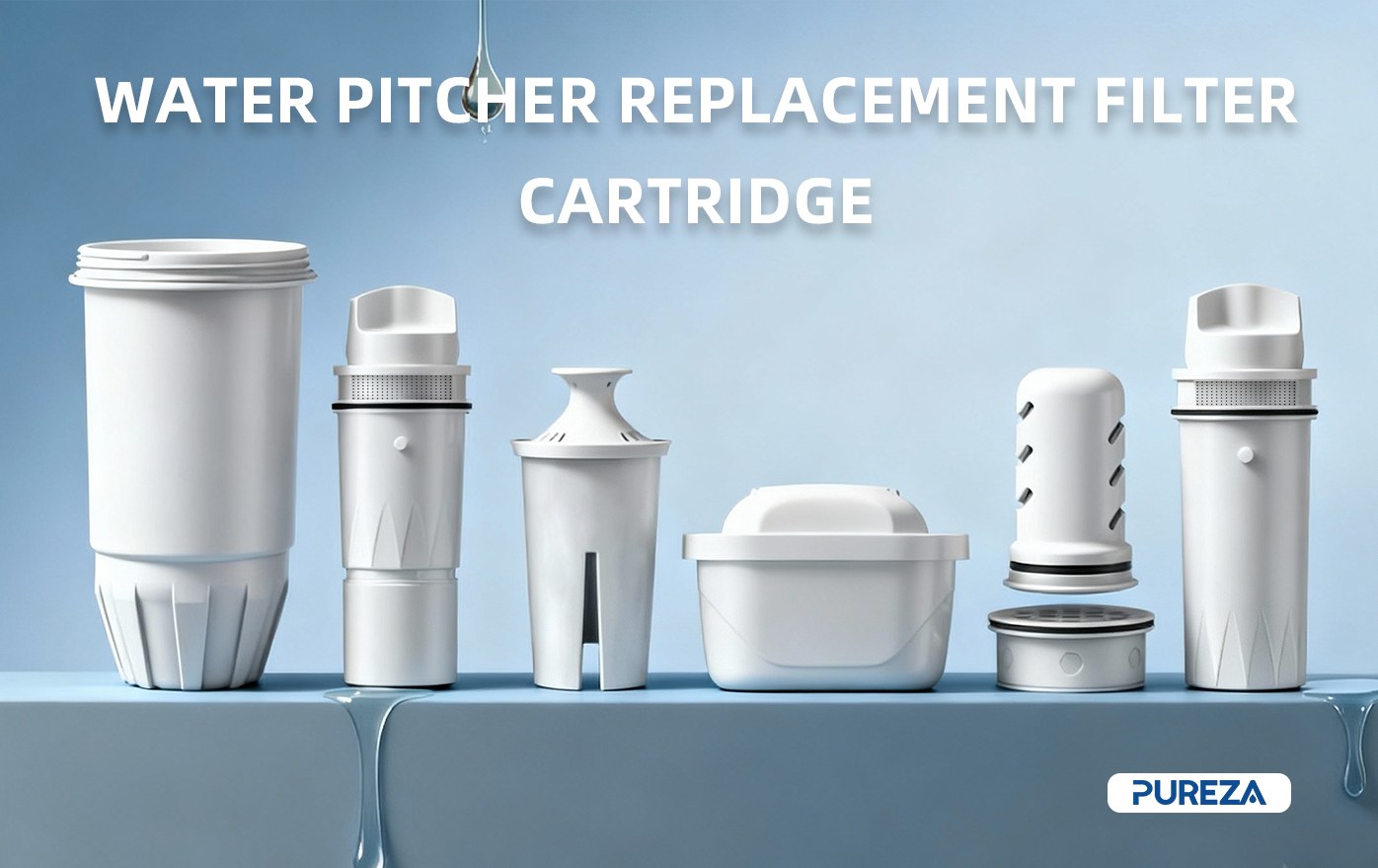 Replacement Pitcher Water Filter Cartridge_PUREZA