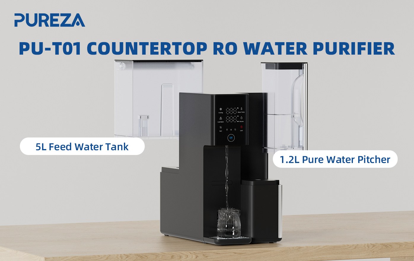 Countertop Hot & Cold RO Water Purifier