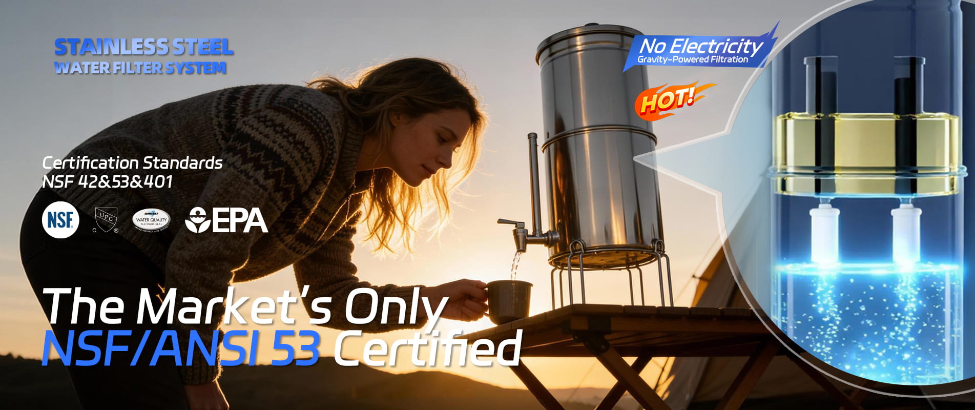 مرشح مياه OEM