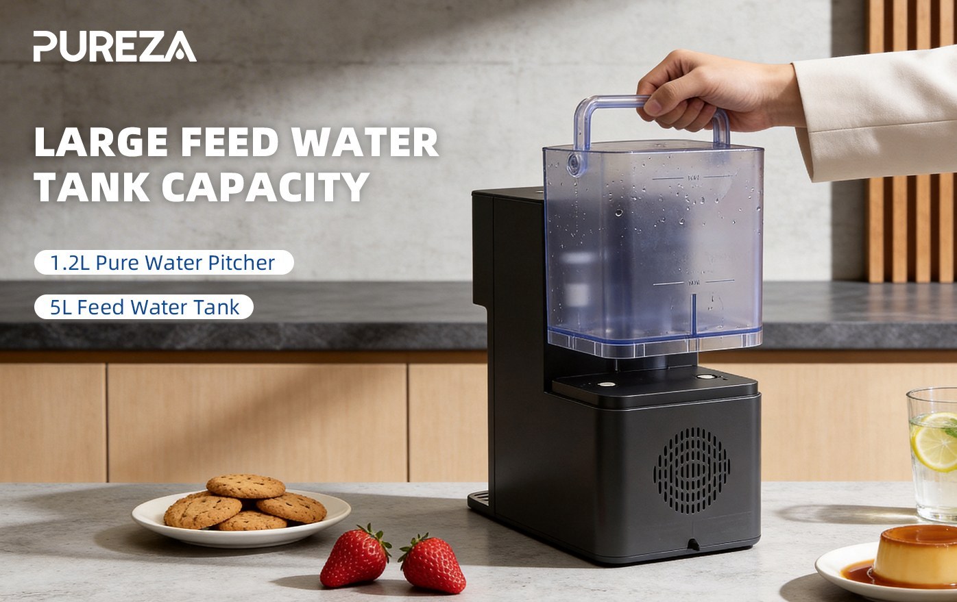 Countertop RO Water Dispenser-PUREZA